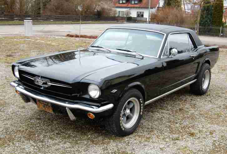 Ford Mustang V8 1965 Coupe A Code 289cui HiPo C4
