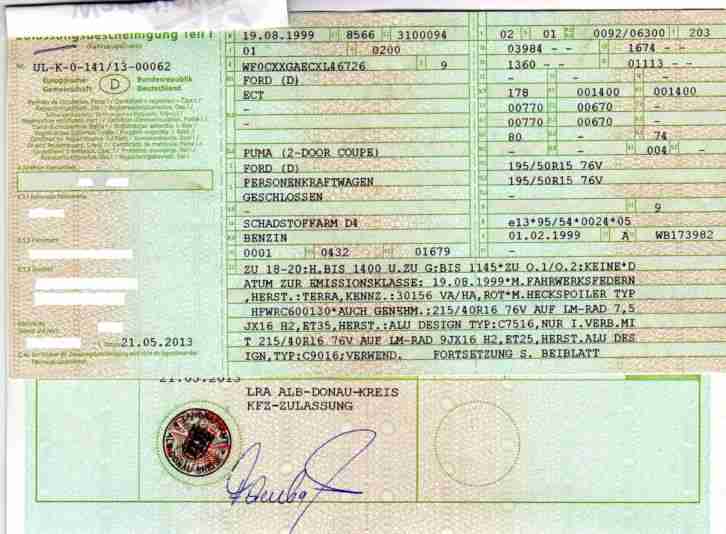 Ford Puma 2-DOOR-SPORTCOUPE Weiss Schwarz Alu Sportfahrwerk Domstrebe Fahrbereit