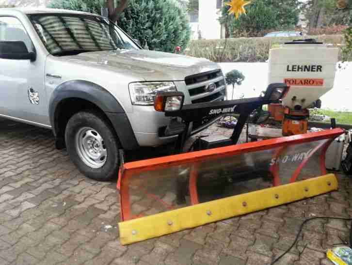 Ford Ranger 4WD Schneepflug Schneeschild Winterdienst Räumfahrzeug!!