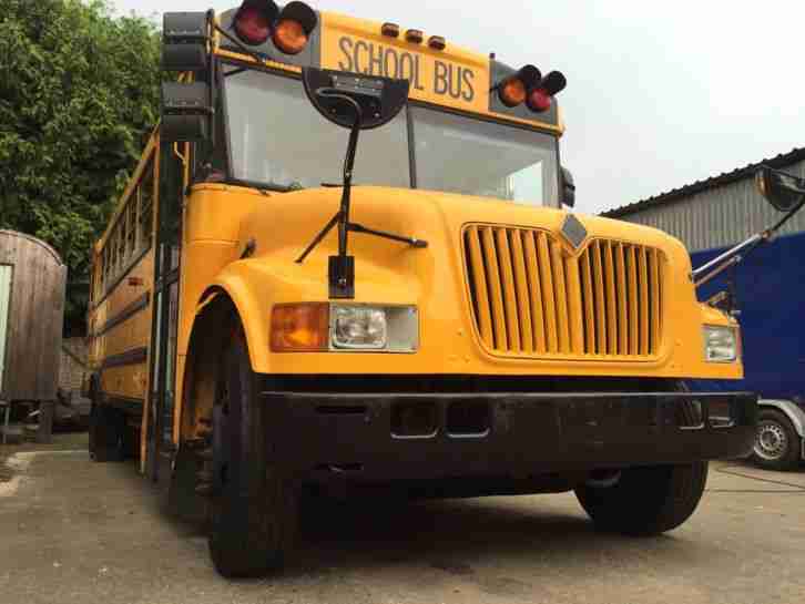 Ford Schoolbus Bus Foodtruck Party V8 Diesel Klima