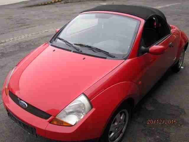 Ford Streetka Cabrio Rot Alus Bj2003 Nur 1 TAG ERSTE HAND