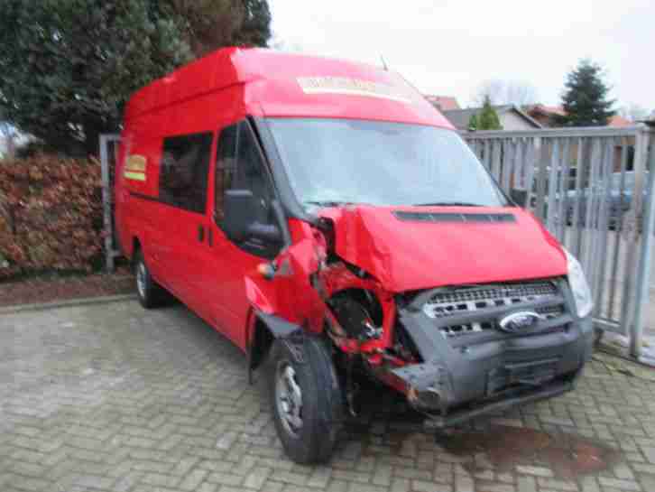 Ford Transit FT350EL, EZ:6/2013 mit Unfallschaden