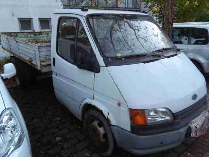 Ford Transit LKW 3 Seiten Kipper offener Kasten Pritsche Diesel 2, 5Ltr. 3, 5t AHK