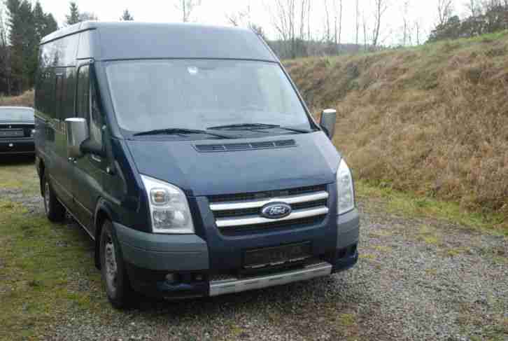 Ford Transit Trend,8-Sitzer, 2.2TDCI, 96`tsd,AHK,Klima,6-Gang,Tempom.,eFH