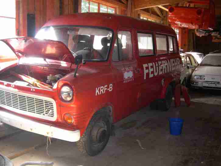 Ford Transit ex Feuerwehr Oldtimer Bj.72