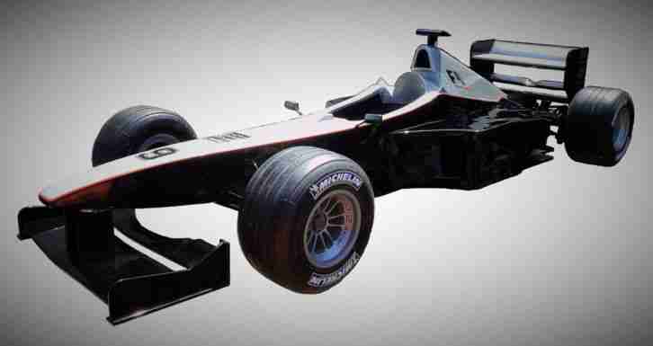 Formel 1 Chassis im Maßstab 1:1 als Rennsimulator
