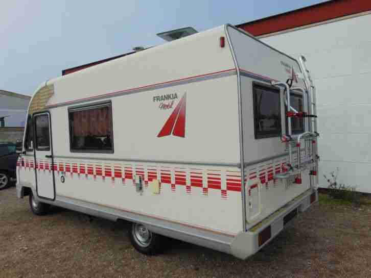 Frankia vollintegriertes Wohnmobil mit Servolenkung,Sat-Anlage, 2.5 D