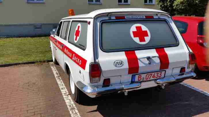 GAZ Wolga 24-03 M 24 Kombi seltener Krankenwagen 1978 Klassiker Oldtimer Orginal