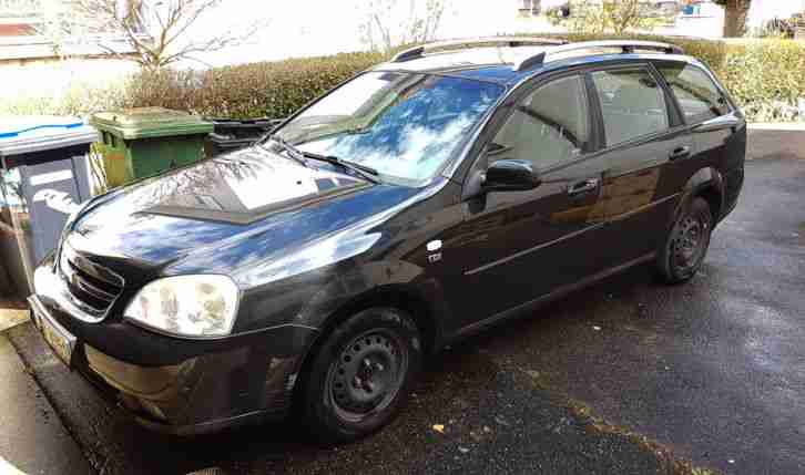 GM DAEWOO Chevrolet Nubira Kombi 2006 PKW Benzin + Flüssiggas schwarz unfallfrei