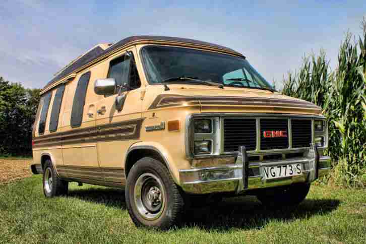 GMC (Chevrolet) Vandura 2500 Fensterbus AHK 1984 H Kennzeichen mgl. LPG Van V8