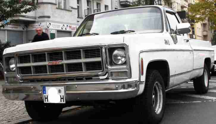 GMC Sierra C 15 Grande Long Bed Pick Up Truck 5, 7l V8