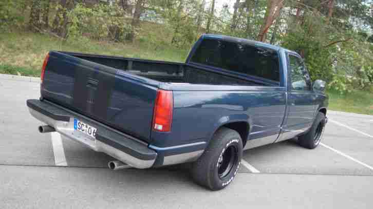 GMC Sierra SLE 5,7 TBI V8 Custom Pick up 350cui Overdrive Muscle Car Chevy 1500