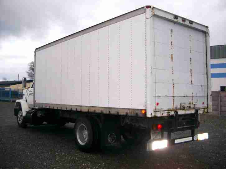 GMC,Truck,LKW,Kofferwagen,Oldtimer,Werbeträger,Diesel,sehr selten,US-Truck