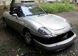 Garagenwagen Fiat Barchetta 1997 in silber