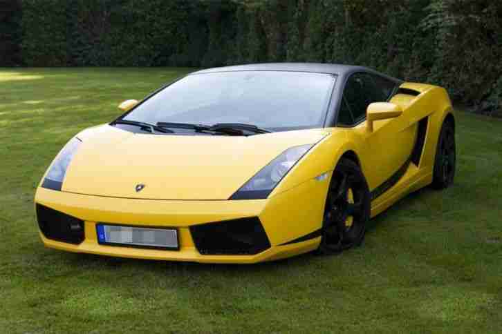 Gelb Lamborghini Gallardo Scheckheftgepflegt zum