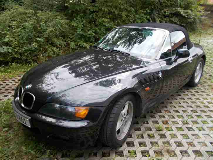 Gepflegter BMW Z3, schwarz 1.9l, Modell 1999, Sportfahrwerk, 2.te Hand!!