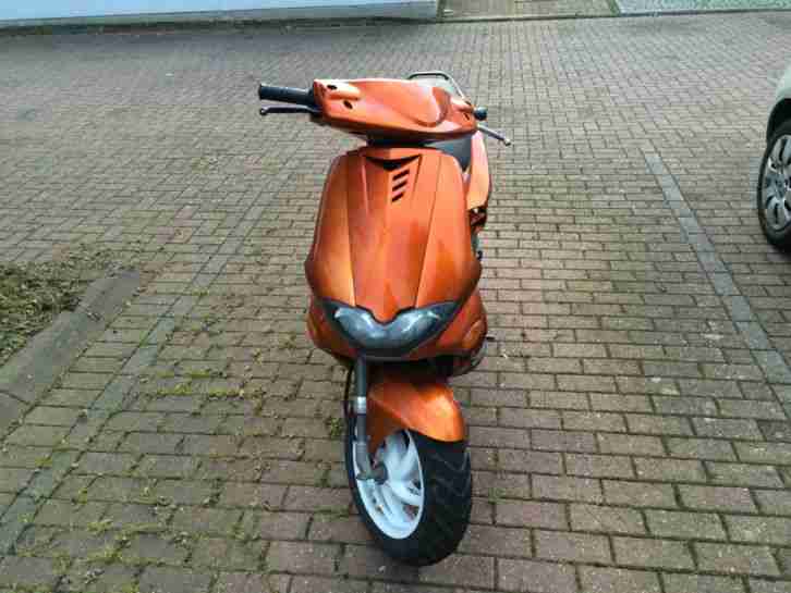 Gilera Runner, orange weiß, piaggio