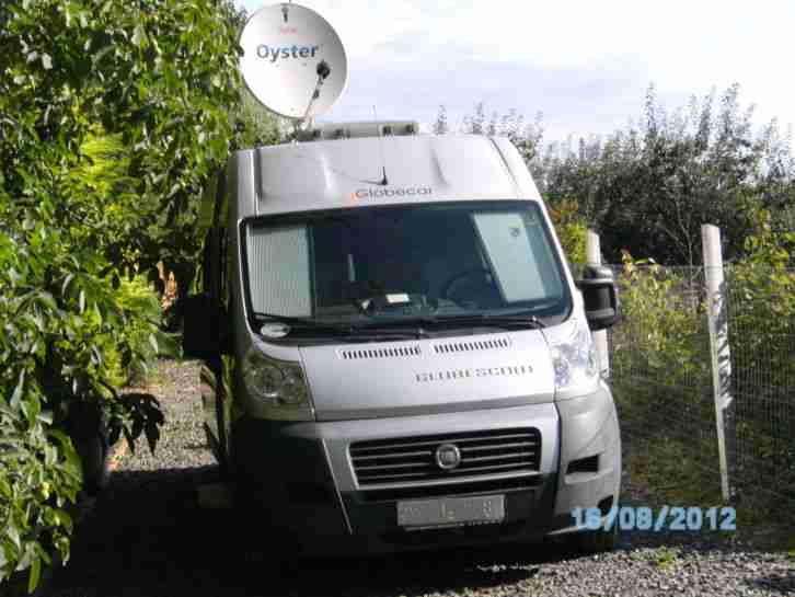 Globecar Globescout Fiat Ducato Multijet 120 All in Paket Gas Festtank