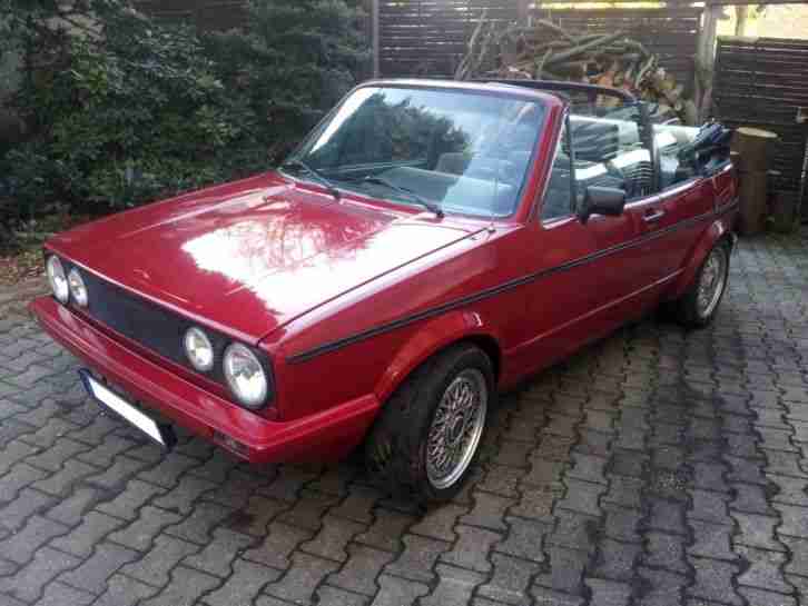 Golf 1 Cabrio 1.8 , sehr gepflegter Zustand