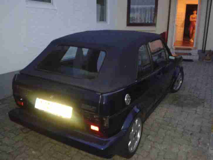 Golf 1 Cabrio Bj.91 TÜV 3.16