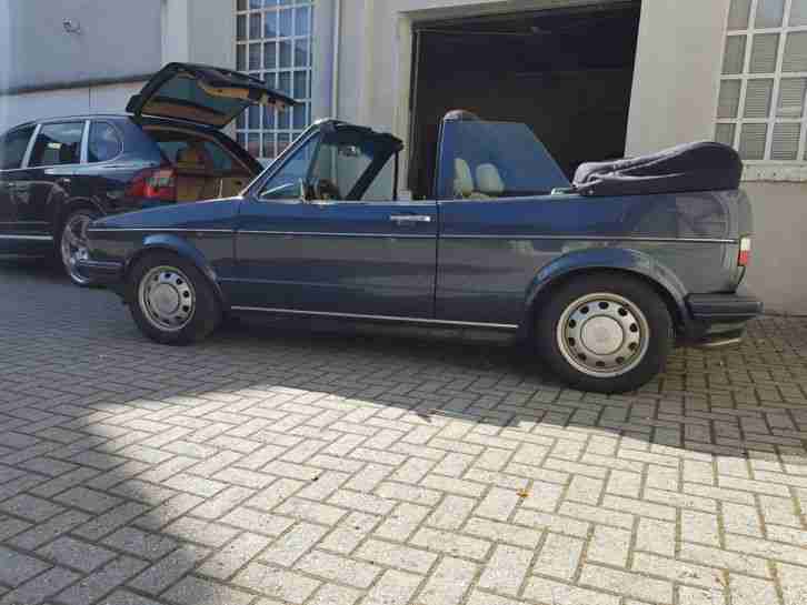 Golf 1 Cabrio Grüne Plakette , Leder TOP