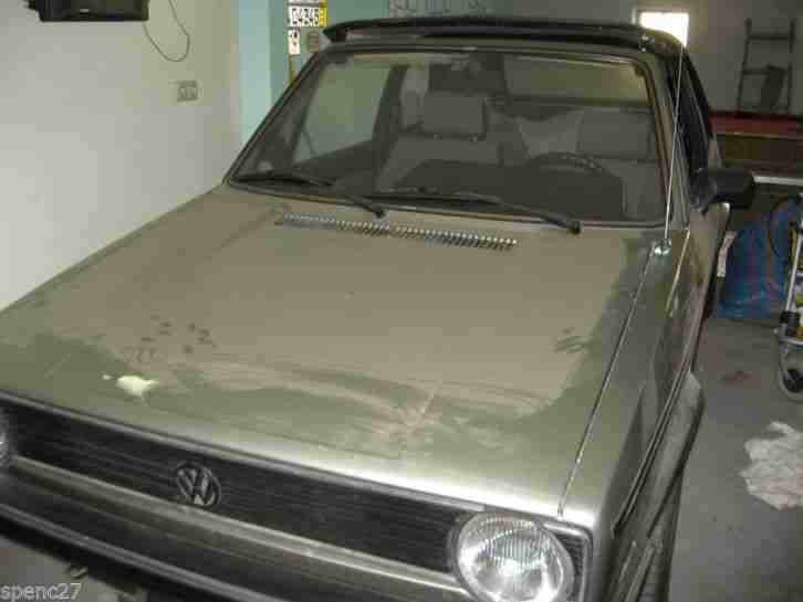 Golf 1 Cabrio