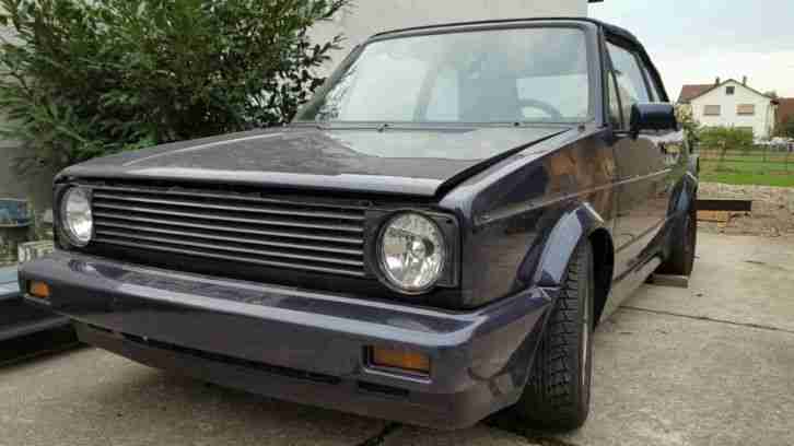 Golf 1 cabrio classic line karmann leere Karosserie ohne Motor und Innenleben