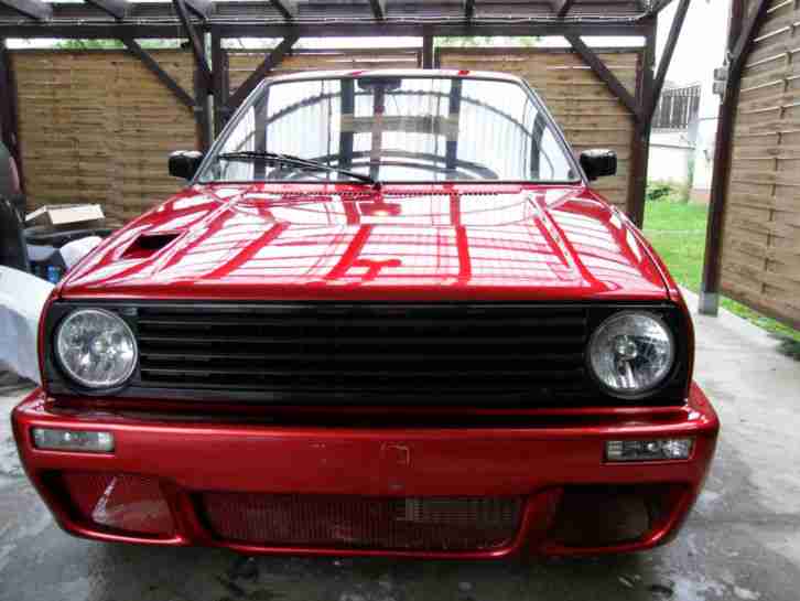 Golf 2 VR6 Candy Rot Tuning