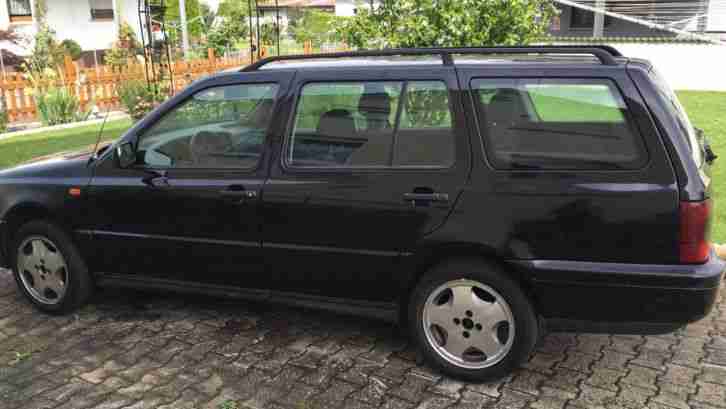 Golf 3 III Variant Kombi Schwarz Tdi