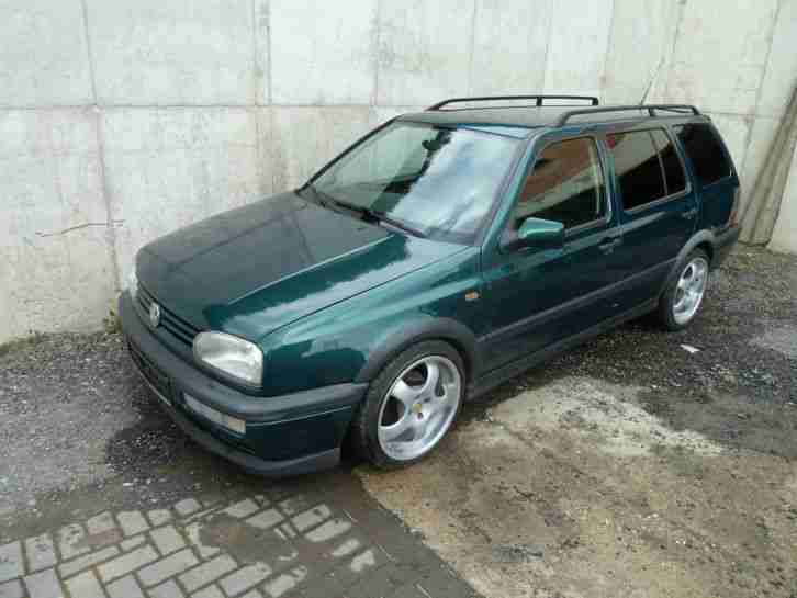 Golf 3 Variant Kombi GT 74KW 101PS Grün TÜV 11 2016 1.6 Benzin Klima Volkswagen