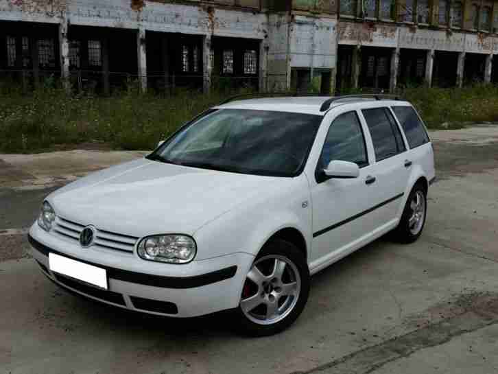 Golf 4 Variant 1,9TDI sehr sparsam, gepflegter Zustand, Scheckheft Tüv neu 7/17