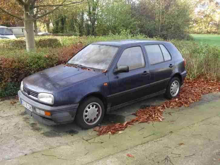Golf III Bj. 06 1992, Benziner, 175.000 km, blaumetallic