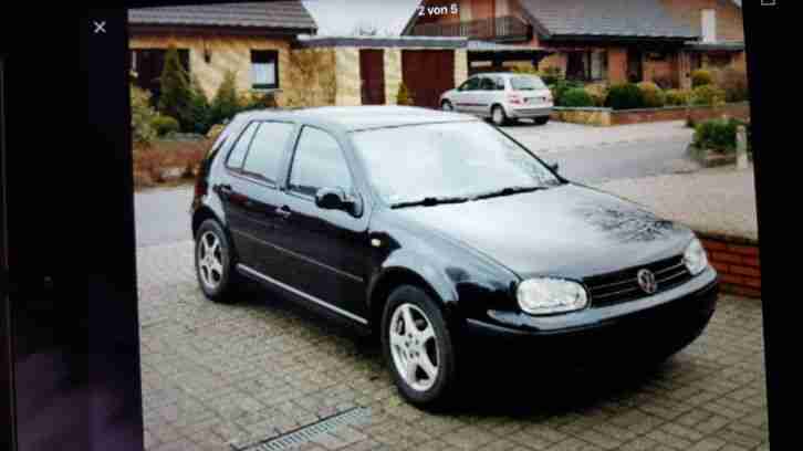 Golf IV TÜV 10.2016 mit Klimaautomatik, Alufelgen etc.