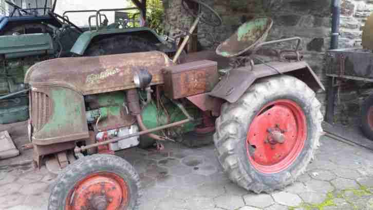 Güldner AF15 Traktor Oldtimer aus den 50ern Zapfwelle