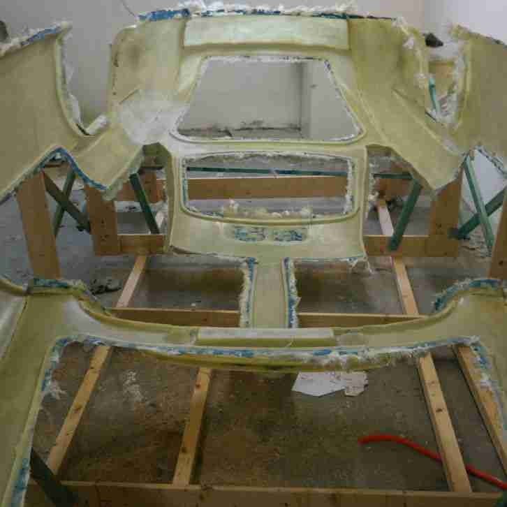 Gullwing 300SL Replica Replika Urform zum Abformen Flügeltürer Form