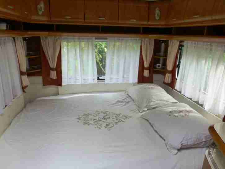 HOBBY Exellent 540 UFE Model 2008 mit Vorzelt neu
