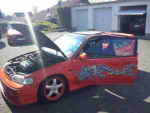 HONDA CIVIC CRX EE 8 V TECH 110KW 150 PS