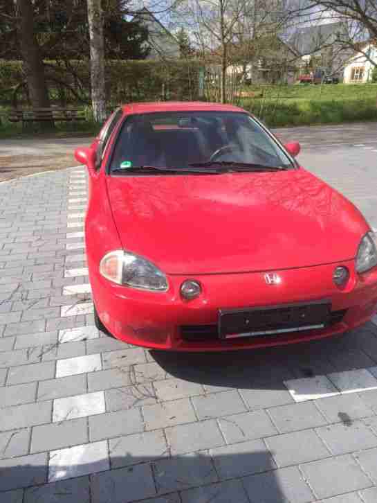 HONDA CRX 1.6 L EURO 2 Sportwagen Cabriolet BJ. 1997 Scheckheftgepflegt