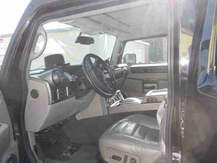 HUMMER Luxus H2 2004 Schwarz V8 Mit Prins Gasanlage