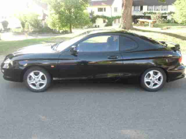!!! HYUNDAI Coupe 2,0 RD - TÜV NEU, diverse Neuteile, schwarz, 145TKM, Klima !!!