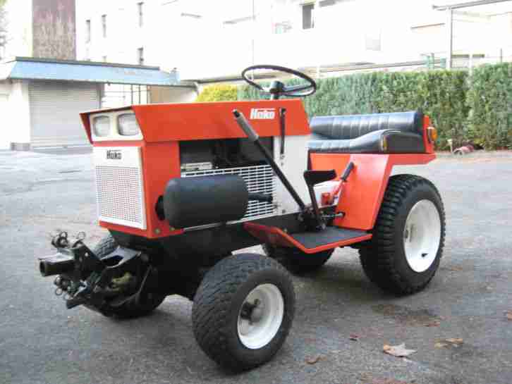 Hakotrac 1200, Hakotrac, Hako, Traktor, Schneeräumer, Schneepflug