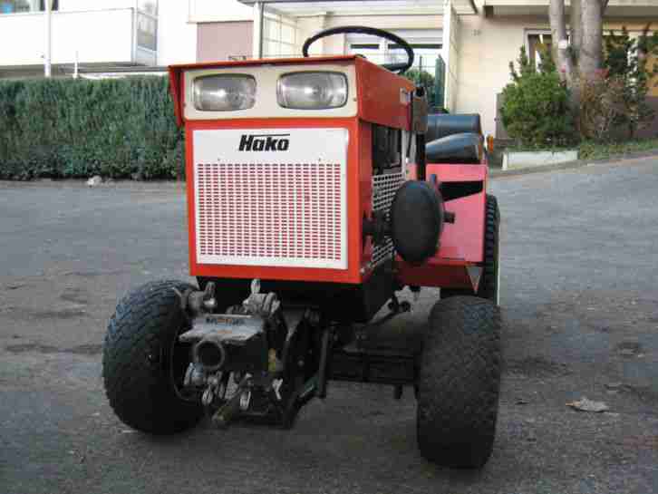 Hakotrac 1200, Hakotrac, Hako, Traktor, Schneeräumer, Schneepflug