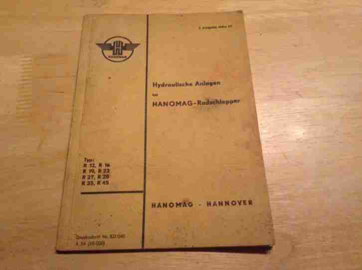 Handbuch Hanomag Radschlepper