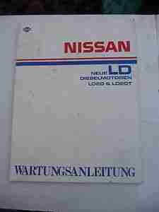 Handbuch, Nissan,Neue LD, Dieselmotoren,LD20 & LD20T Wartungsanleitung,