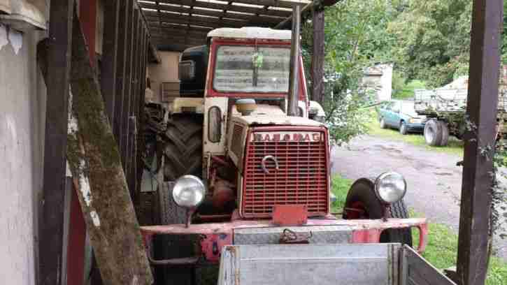 Hanomag 901(S) Schnellläufer Oldtimer Traktor 6 Zylinder Druckluft
