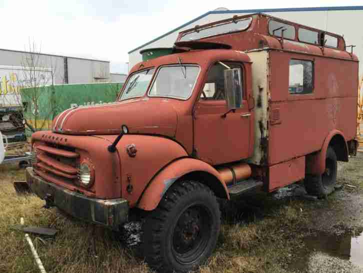 Hanomag AL28 I-Trupp Bj64 mit Brief kein Unimog MAN Mercedes Feuerwehr Oldtimer