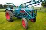 Hanomag Brillant 600 mit Frontlader Traktor Schlepper