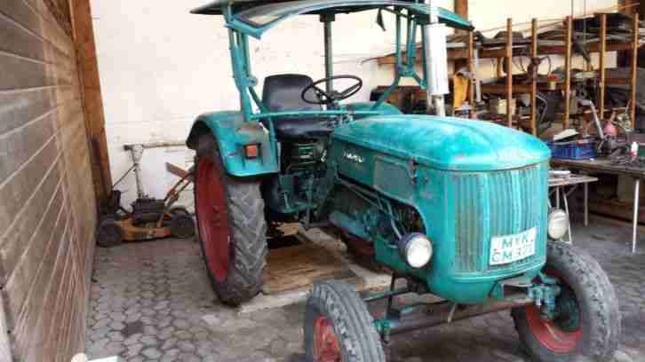 Hanomag Perfekt 400 Traktor Oldtimer mit Papiere Hydr. Zapfwelle,