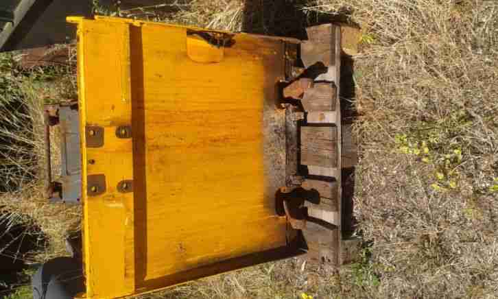 Heckstapler Heckgewicht Pallettengabel Traktor Eigenbau Hubwagen Stapler