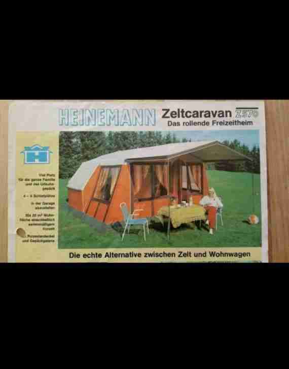 Heinemann zeltcaravan z 570 b guter Zustand